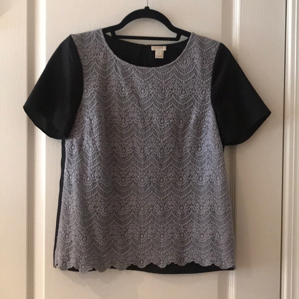 J. crew lace top